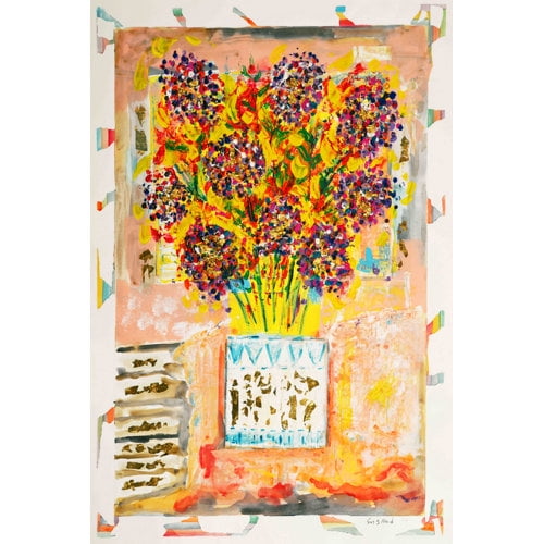 Marmont Hill "Summer Bouquet" by Wayne Ensrud Painting Print on Canvas