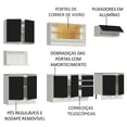 thumbnail image 4 of Cocina Integral Completa Modular Madesa Genova 280cm BN 05, 4 of 5