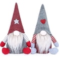 thumbnail image 1 of Gnomos navideños Papá Noel de peluche, figuras de elfos enanos navideños de 11 pulgadas, adornos navideños, decoración de mesa para suministros para festivales navideños, muñeco de, 1 of 5