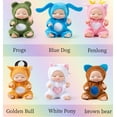 thumbnail image 6 of Moonsky Plush Reborn Sleeping Doll Mini Simulation Realistic Doll for Decoration Gift, 6 of 7