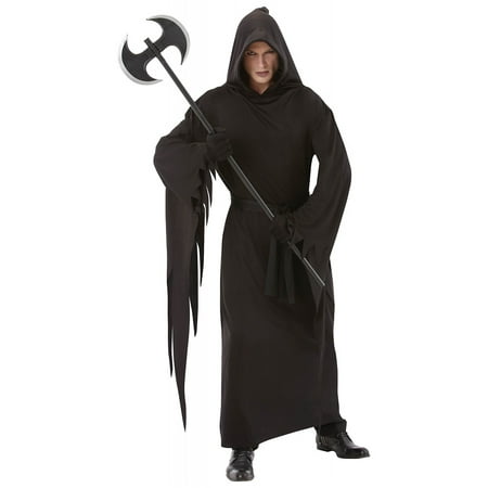 Black Terror Robe Adult Costume - Standard