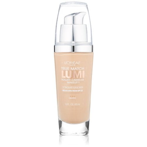 L'Oreal Paris True Match Lumi Healthy Luminous Makeup, Natural Buff, 1 fl. oz