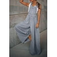 thumbnail image 2 of Overalls For Women Loose Fit Denim Casual Loose Fit Sleeveless Strap Rompers Outfits With Pockets, 2 of 4