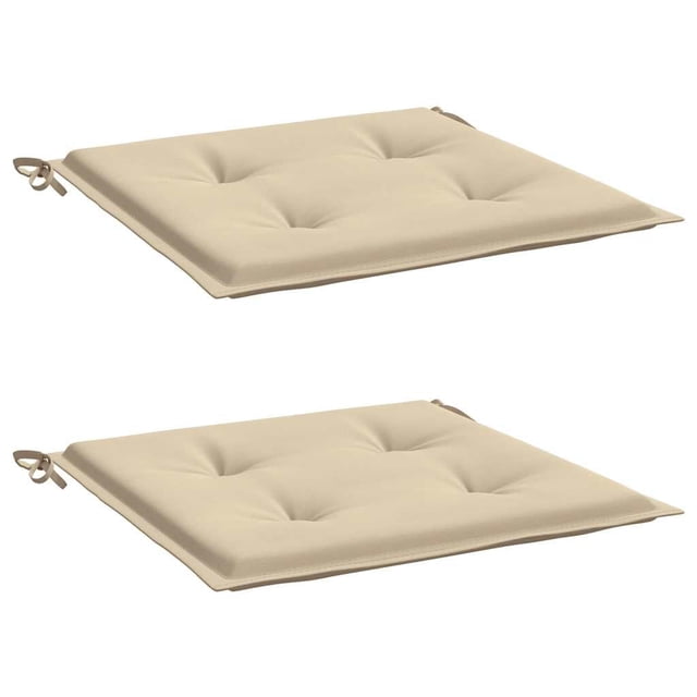 Cojines para Silla de Jardín Casafoyer Beige 50x50x3 cm 2 unidades