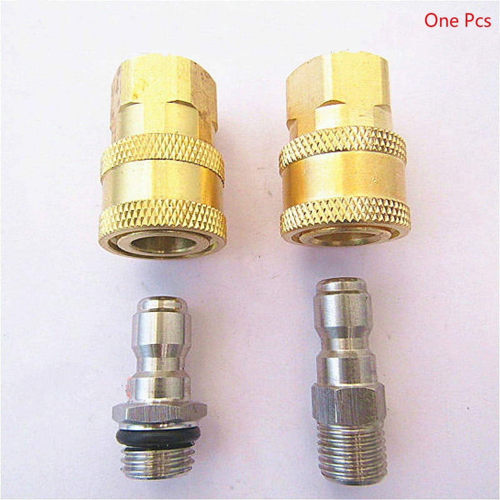 1/4" Thread High Pressure Water Gun Connector Hose Quick Adapter Pipe Joint Hose Coupling Garden Irrigation Watering Fittings