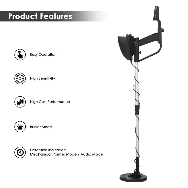 KKmoon Enhanced High Sensitivity Underground Metal Detector