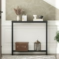 thumbnail image 6 of Narrow Console Table for Entryway - 2-Tier Industrial Sofa Table, 6 of 9