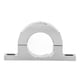 thumbnail image 1 of Soporte de columna de dirección de tubo de 2 pulgadas 2310000030, columna de dirección de aluminio billet con llave, montaje anticaída de repuesto para Chevy Silver, 1 of 14