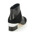 thumbnail image 2 of Isa Tapia Women's Hardy S Snakeskin Low Block Heel Ankle Boots - Black, Size 37, 2 of 5