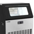 thumbnail image 3 of Pemberly Row CIM265 Undercounter Metal Ice Maker Machine in Black, 3 of 7