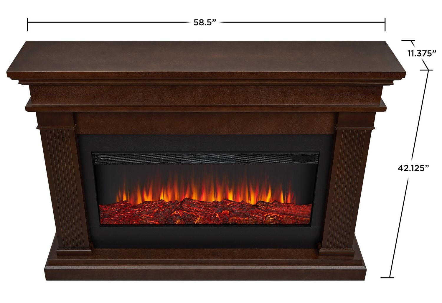 Beau 59" Landscape Electric Fireplace