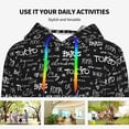 thumbnail image 6 of KLL Travel The World for Womens Pullover Hoodie with Pocket Hooded Long Sleeve Shirts Sweatshirt for Women-Medium, 6 of 7