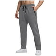 thumbnail image 5 of kamemir Work Pants Mens Pants Casual Men's Classic Fit Workday Smart Pants(Grey,XL), 5 of 6