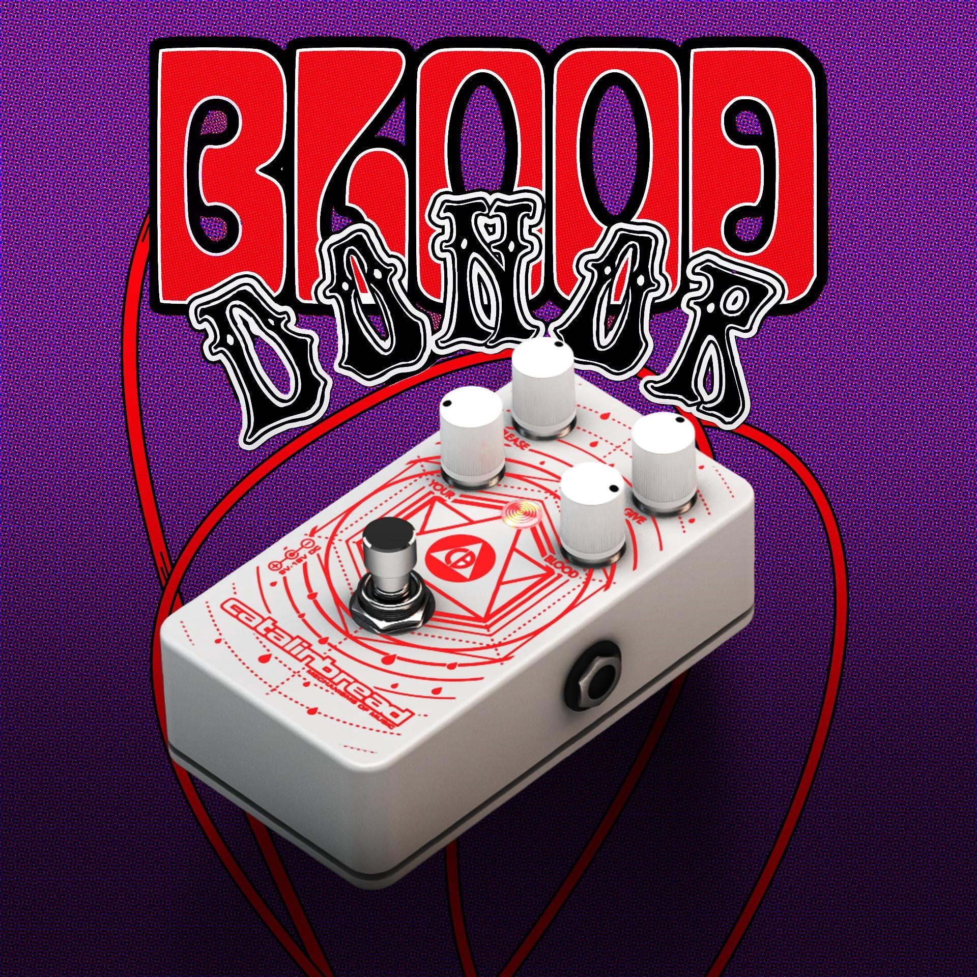 Catalinbread Limited Edition Blood Donor Overdrive Guitar Effect