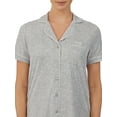 thumbnail image 5 of Secret Treasures Women's and Women's plus Traditional Short Sleeve Notch Collar Knit PJ, 5 of 7