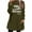 01 Army Green, variant on YES,I'M ALWAY FREEZING Fuzzy Flannel Sweatshirts for Women Casual Fleece Pullovers Loose Crewneck Long Sleeve Tunic Tops