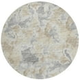 thumbnail image 4 of Addison Rugs Indoor/ Outdoor Accord Modern Polyester Washable Rug New 8' x 8' Round - Beige, 4 of 5