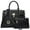 Black, variant on MKP Top Handle Tote Handbags Work Shoulder Bags with Matching Wristlet Wallet for Women