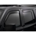 thumbnail image 2 of Fits 2013-2018 Nissan Altima Weathertech Rainguard 82733 Aerodynamic Design; In-Channel; Dark Smoke; Acrylic; Set of 4, 2 of 5