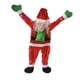 thumbnail image 5 of Decoración navideña de Papá Noel colgante iluminado Papá Noel tradicional nórdico 110cm, 5 of 7
