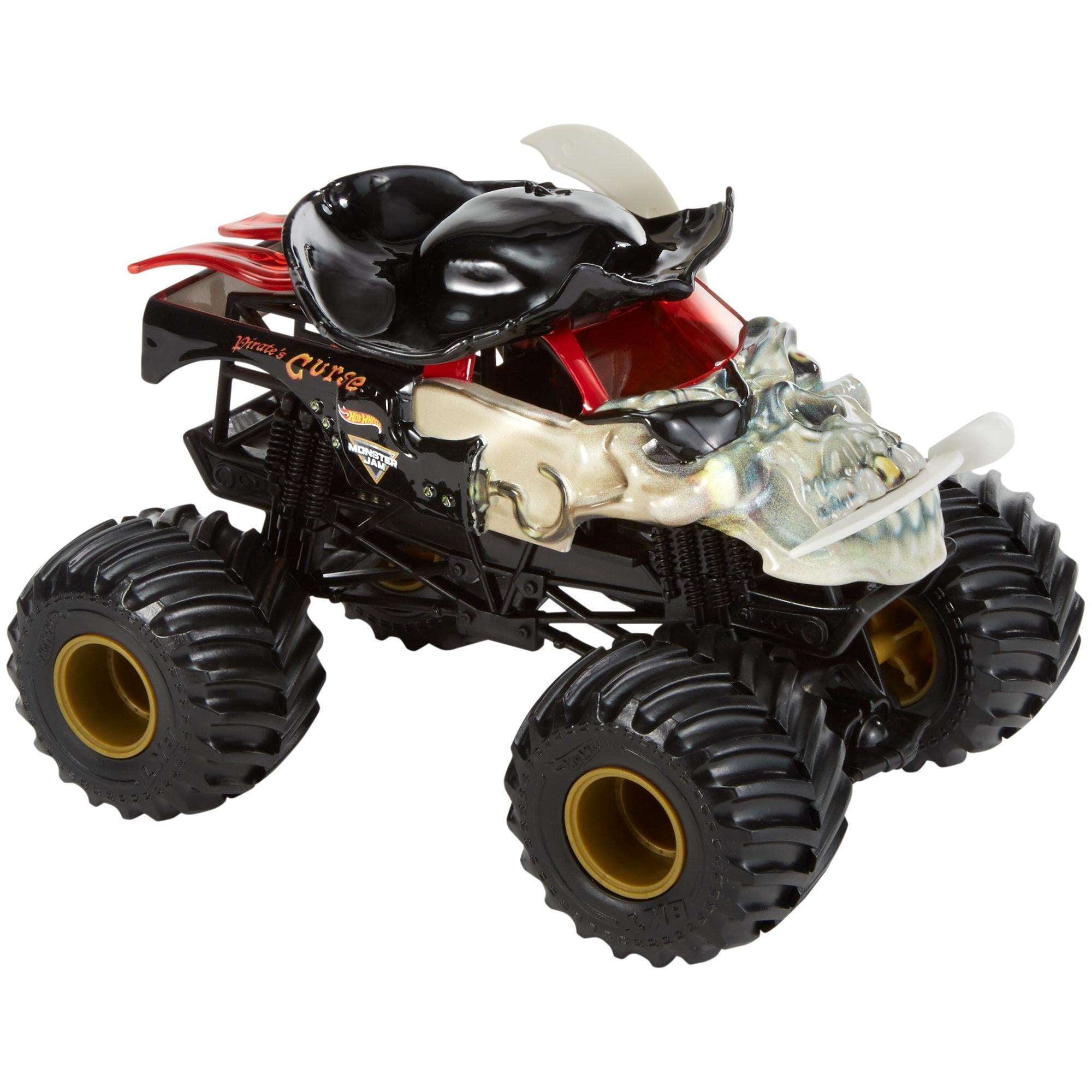 Hot Wheels Monster Jam Pirate's Curse Vehicle - Walmart.com
