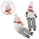 thumbnail image 2 of 2 figuras de chef de resina para escritorio, decoración de chef, lindas figuras de chef de dibujos animados, decoración del hogar, 2 of 8