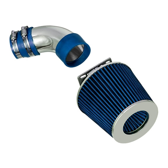 Rtunes Racing Short Ram Air Intake Kit   Filter Combo BLUE Compatible For 86-89 Toyota Celica 2.0L Non-Turbo â€¦