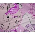 thumbnail image 5 of oneOone Polyester Lycra Dusty Purple Fabric Nostalgia Sewing Craft Projects Fabric Prints By Yard 56 Inch Wide, 5 of 5