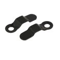 thumbnail image 2 of Unique Bargains 50 Pcs Metal Picture Photo Mirror Arch Frame Turn Button w Screw Black, 2 of 4