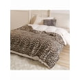 thumbnail image 4 of 1 PC Ultra-Soft Leopard Print Decorative Throw Blanket Nap Blanket, Suitable For Living Room Bedroom Outdoor, 4 of 8