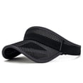 thumbnail image 2 of Extended Mesh Sun Visor for Men Women, Adjustable Outdoor Sports Visor Hat, Breathable Lightweight Cap, Ideal Accessory for Cycling, Jogging, Beach, Golf and Outdoor Fitness Activities, 2 of 8