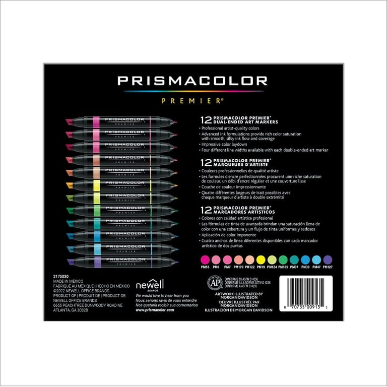 Prismacolor Premier Assorted Illustration Markers 6 Set 