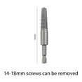 thumbnail image 1 of Screw Extractor Center Drill Bits Guide Set Broken Damaged Bolt Remover Removal, 1 of 7