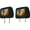 Bravo View 9.2" Replacement Headrest DVD System, Black