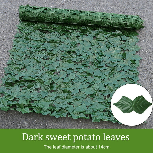 Artificial Ivy Privacy Fence Screen Artificial Hedges Fence Vine Leaf Decoration