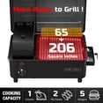 thumbnail image 6 of PARGRILL 271 sq.in Wood Pellet Grill & Smoker, Tabletop Portable BBQ Grill with Digital Control, for Camping, Tailgating, Patio & Backyard, 6 of 14