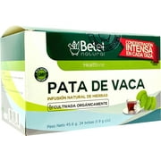 Organic Pata de Vaca (Cows Foot Herb) Tea by Betel Natural - Delicious Glucose Support - 24 Tea Bags