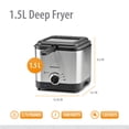 thumbnail image 2 of Toastmaster 1.5-Liter Deep Fryer, 2 of 7