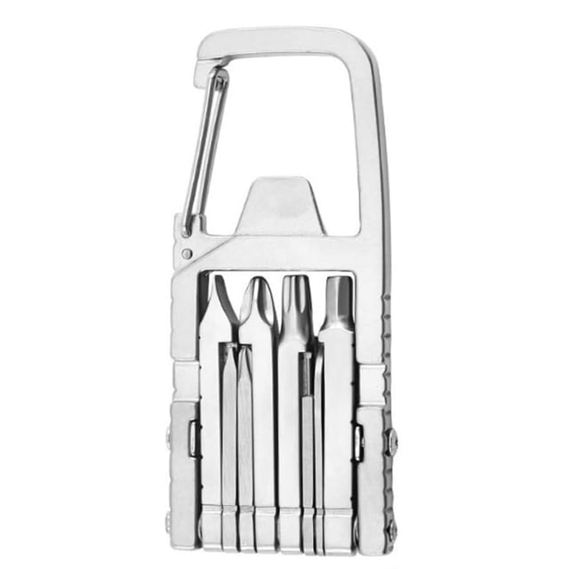 WHEANG Tool Bag 1Pc Mini Tool 12 In 1Mini Multi Tool Mini Multi Tool Foldable Mini Multitool with Phone Holder Screwdriver Carabiner One Size Multi-Color