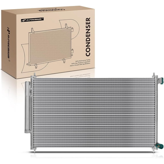 A-Premium Air Conditioning A/C Condenser Compatible with Honda CR-V CRV 2012-2016 L4 2.4L, Replace# 3997, 80110T0AA01