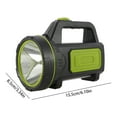 thumbnail image 2 of AMERTEER Portable Spotlight Flashlight Usb Rechargeable Waterproof Led Searchlight Portable Camping Light, 2 of 10