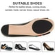 thumbnail image 2 of Almohadillas antideslizantes para zapatos, protectores adhesivos para suelas de zapatos, empuñaduras antideslizantes para zapatos de tacón alto (negro), 2 of 5