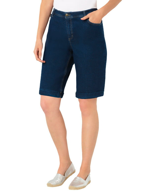 Woman Within Womens Plus Shorts in Womens Plus - Walmart.com