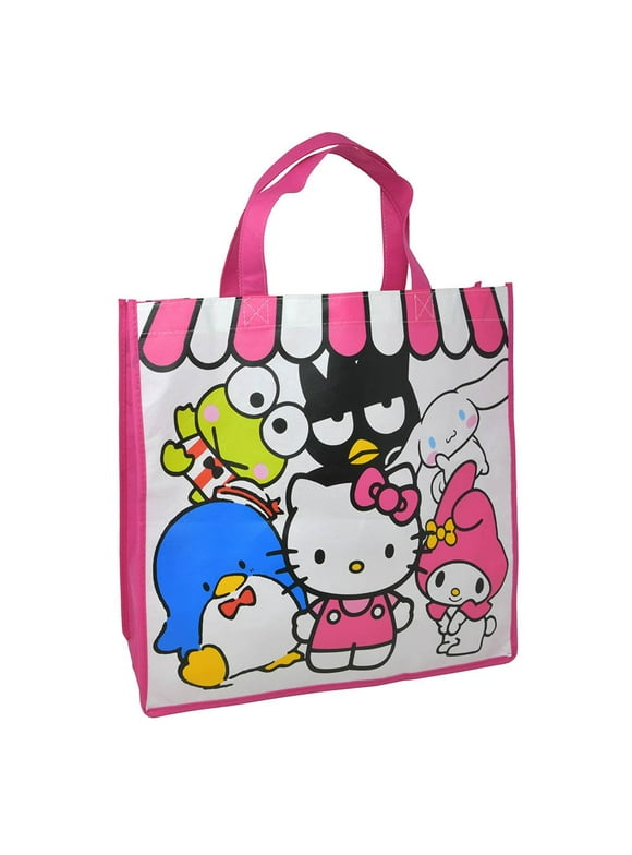 Hello Kitty Large Eco Friendly Non Woven Tote bag with Hangtag- 2 PCS