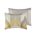 thumbnail image 5 of Gracie Mills Heise 3-Piece Modern Ikat Chevron Duvet Cover Set - GRACE-5160, 5 of 5