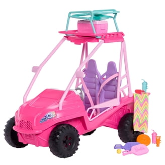 Barbie Mysteries: Beach Detectives Ultimate Beach Buggy Vehicle Playset with 10  Accessories