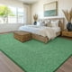 thumbnail image 4 of Alfombra Rug Chicrug 122x183 cm con Espuma Viscoelástica Verde y Blanca de Pelo Bajo, 4 of 7