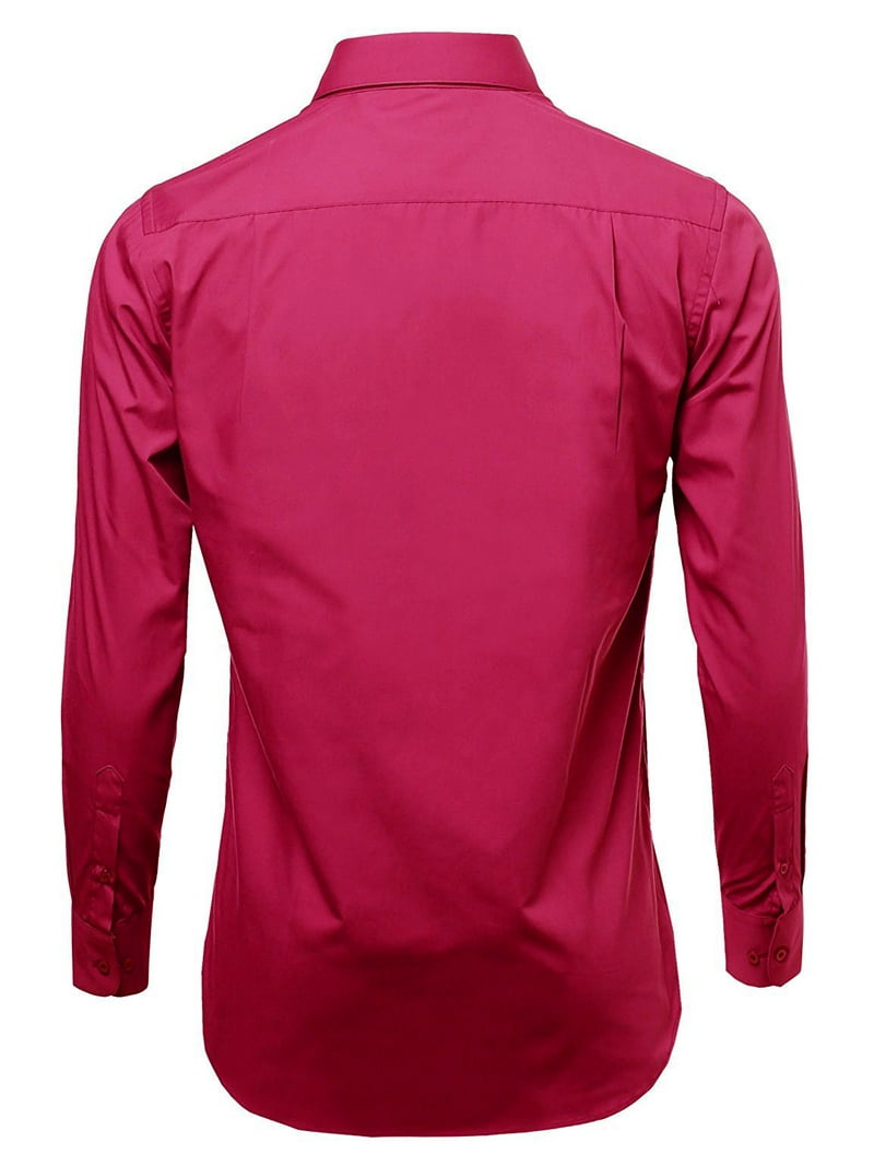 Men's Classic Fit Long Sleeve Wrinkle Resistant Button Down
