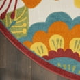 thumbnail image 4 of Nourison Aloha Indoor/Outdoor Multicolor 4' x ROUND Area Rug, (4x Round), 4 of 8