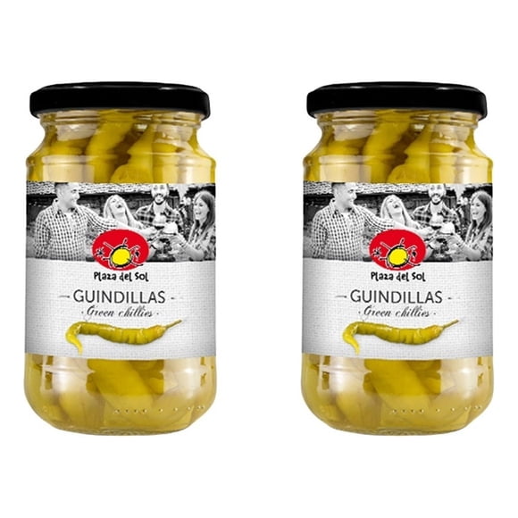 Guindillas Plaza Del Sol Entero Agua 220&nbsp;g Pack X 2&nbsp;u